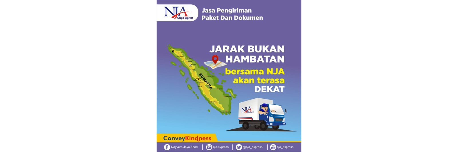 Operasional Terganggu Akibat Jalan Putus, NJA Express Pastikan Paket Pelanggan Tetap Aman